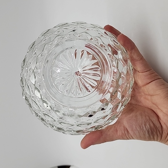 Vintage Small Fostoria Covered Dish Clear Glass - Picture 4 of 4